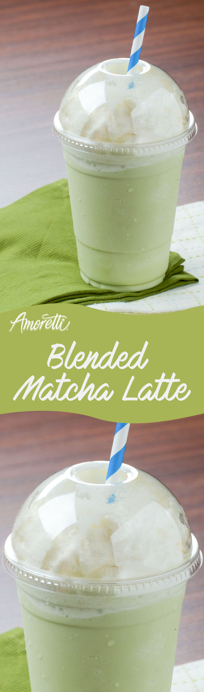 The combination of Honeydew Melon Syrup and matcha make a delicious drink!