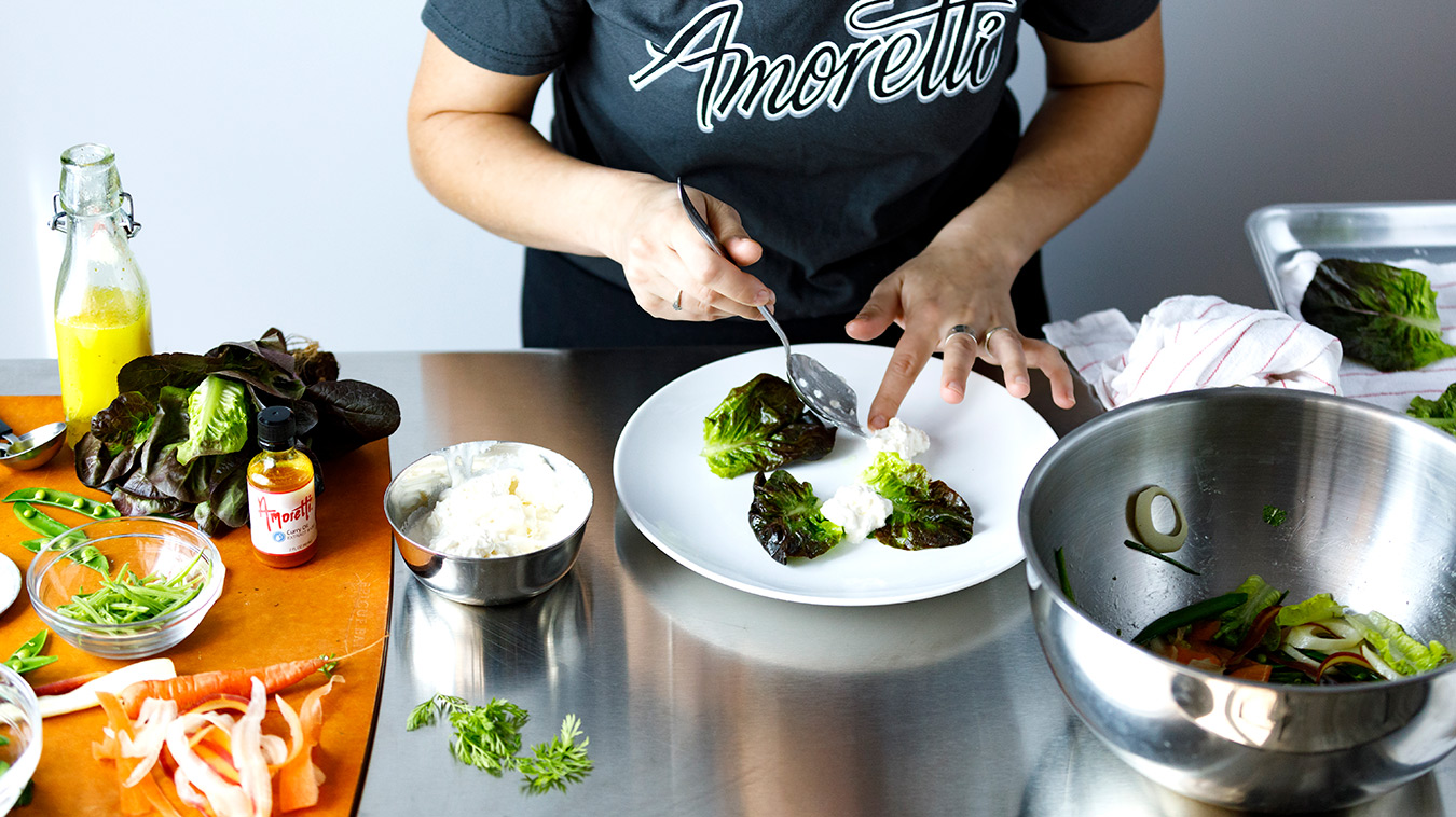 Amoretti Recipe: Marinated Burrata