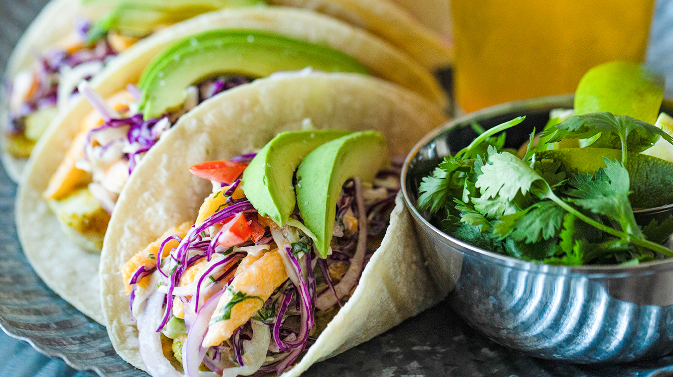 Amoretti Recipe: Fish Tacos with Mango Slaw and Chipotle Lime Aioli