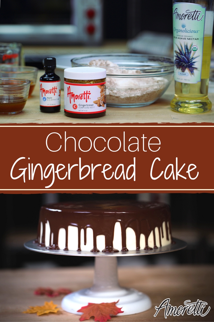 Amoretti Chocolate Gingerbread Cake