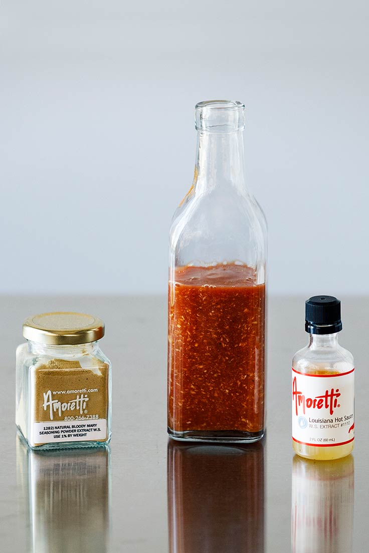 Try Amoretti's recipe for Bloody Mary Cocktail Sauce