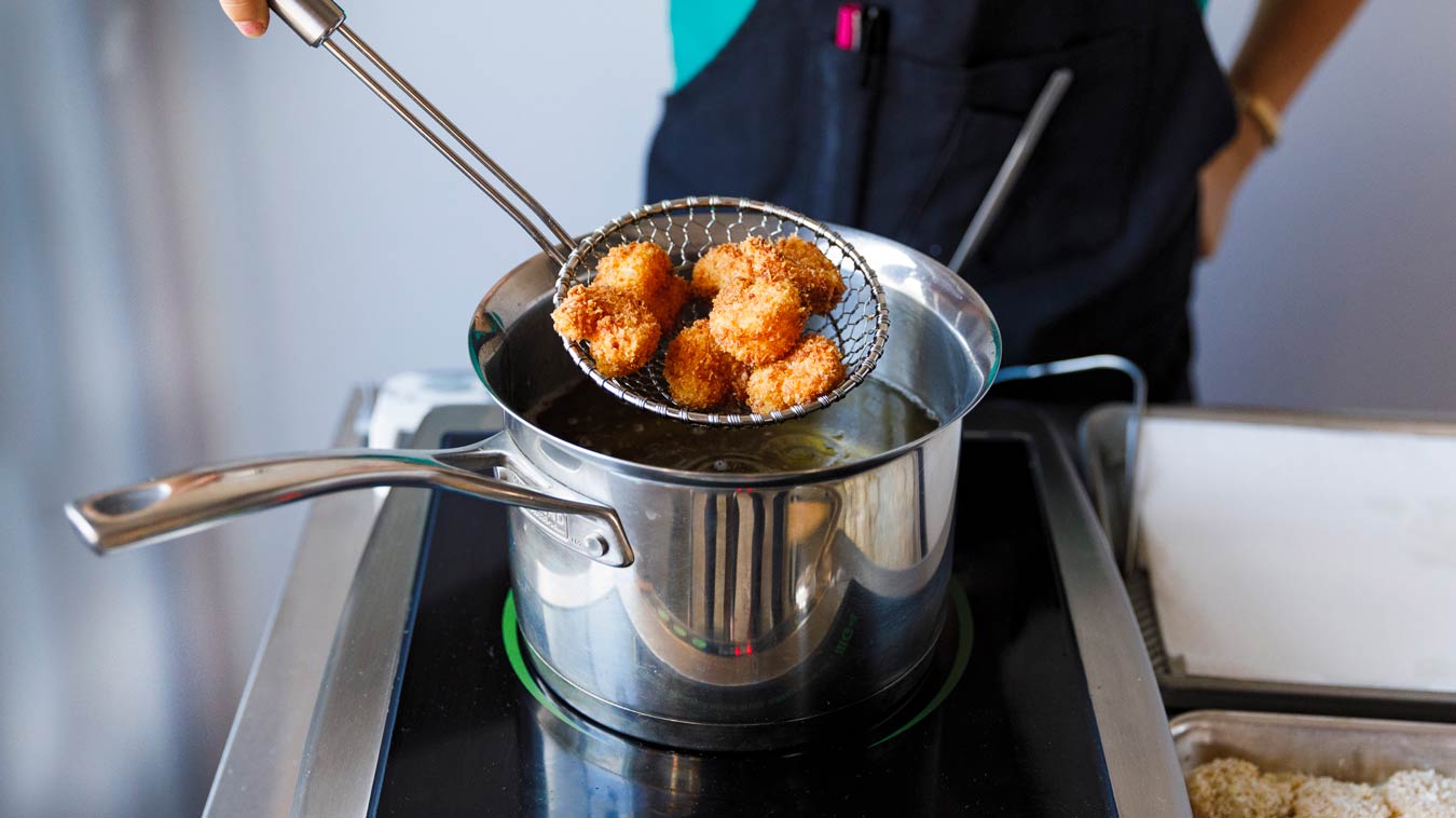 Amoretti Recipe: Coconut Shrimp with Pineapple Sauce. Golden delicious Coconut Shrimp.