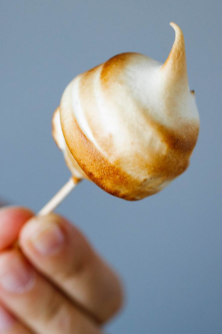 Amoretti Recipe: Inside Out S'mores. Happy National Toasted Marshmallow Day!