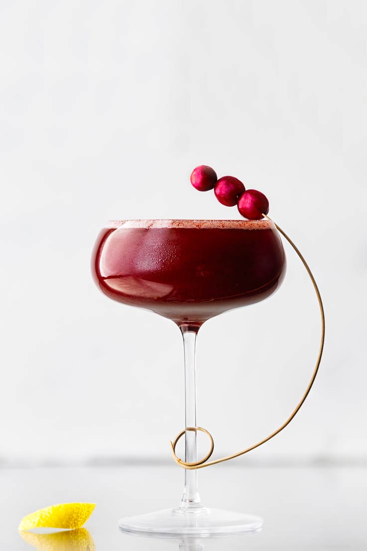 Amoretti Recipe: Cranberry Sauce Cocktail