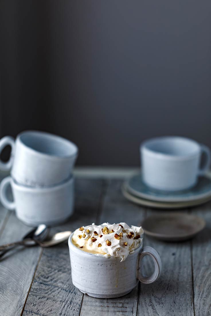 Amoretti Recipe: Spiked Pecan Pie White Hot Chocolate