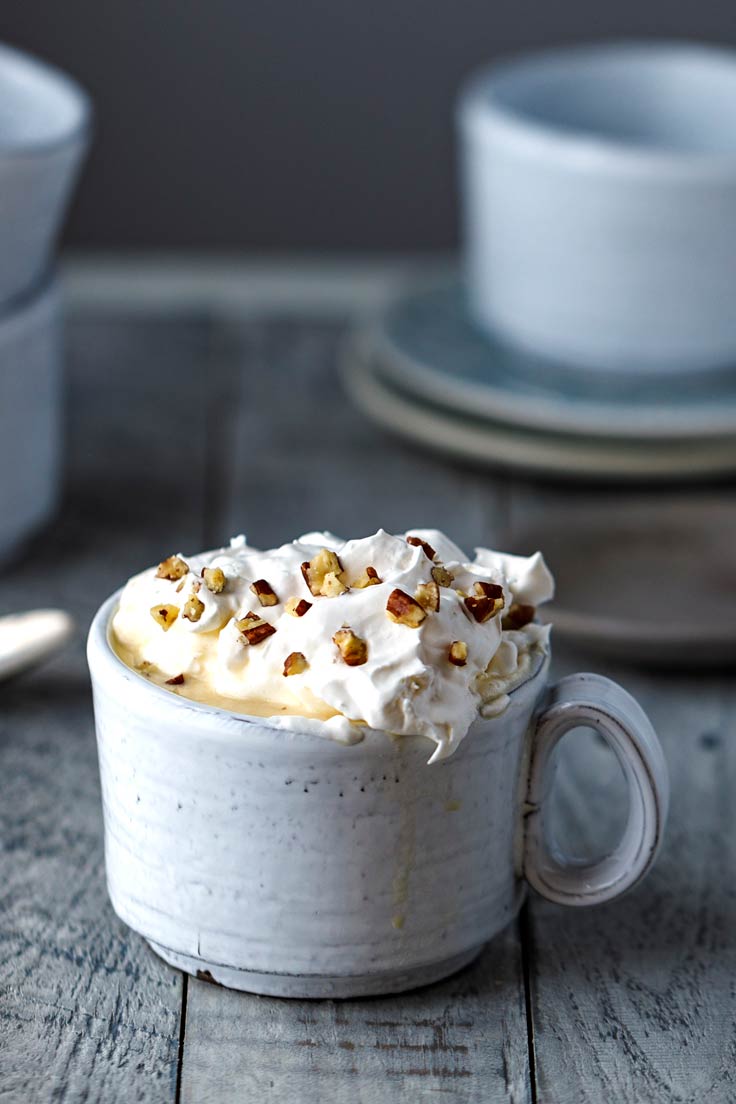 Amoretti Recipe: Spiked Pecan Pie White Hot Chocolate