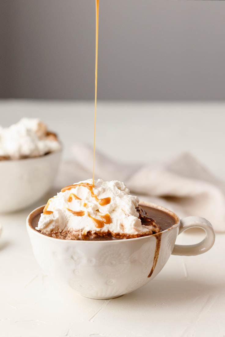 Amoretti Recipe: Salted Caramel Hot Chocolate