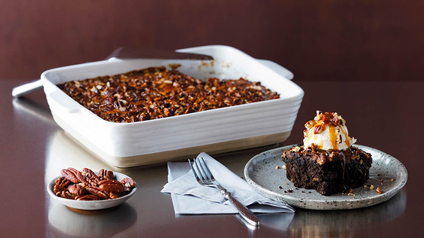 Amoretti Pecan Pie Brownie Recipe