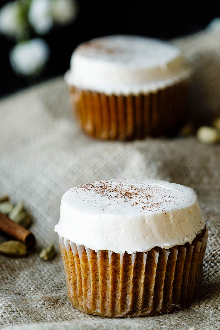 Amoretti Spiced Carrot Cupcakes Recipe