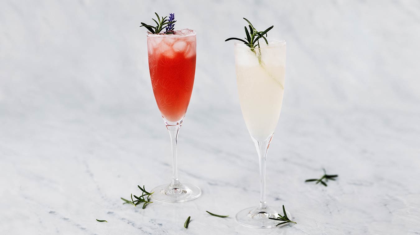 Amoretti Recipe: Rosemary Kombuchtails