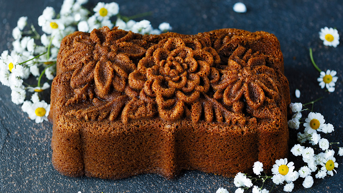 Lemon Honey Lavender Floral Loaf - Nordic Ware