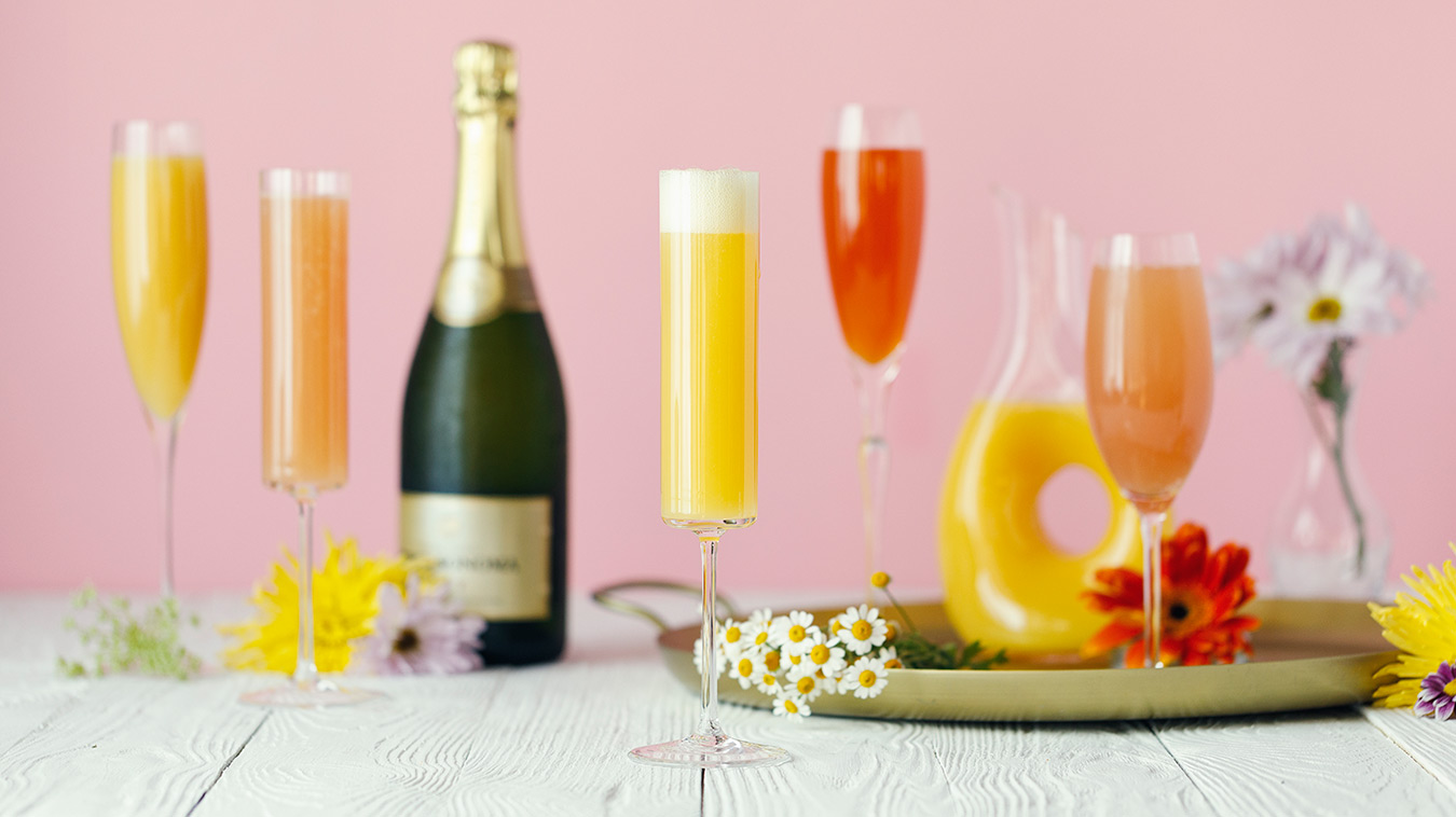 Amoretti Mother's Day Mimosa Bar with Craft Purées Recipe