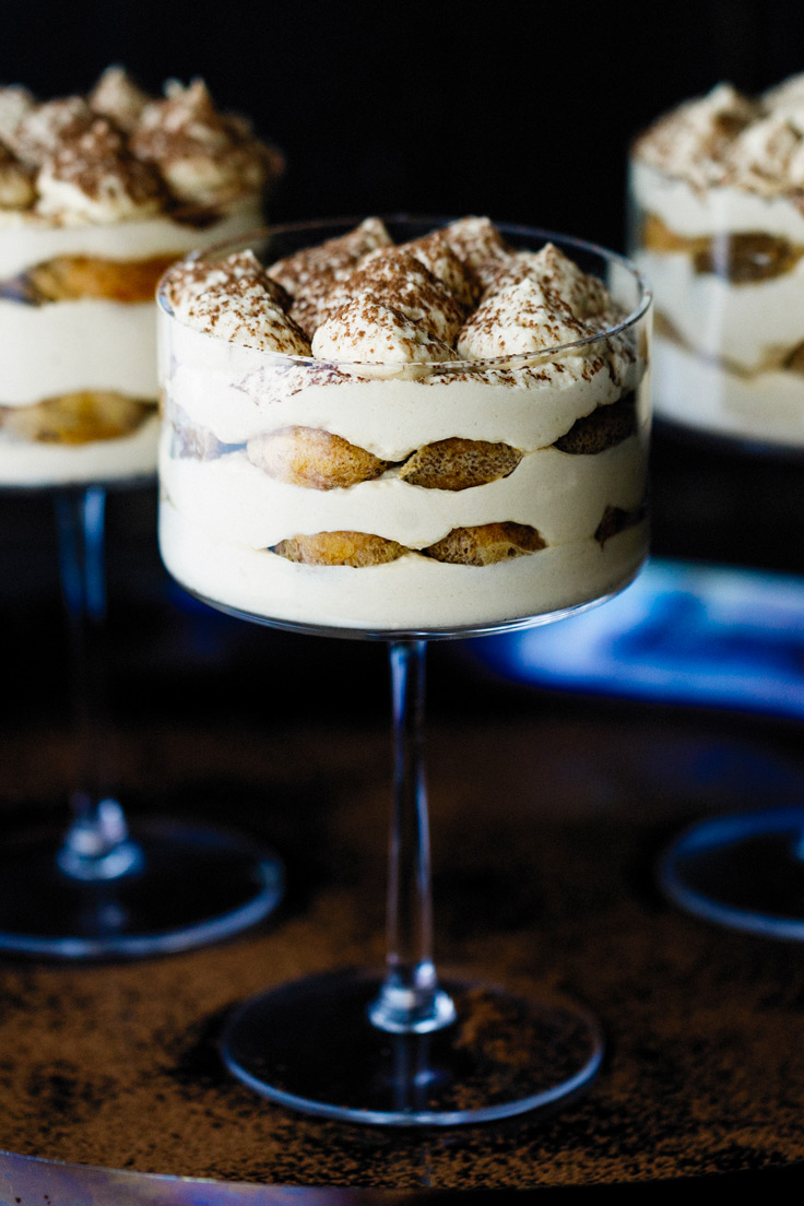 Amoretti Individual Tiramisu Recipe from above