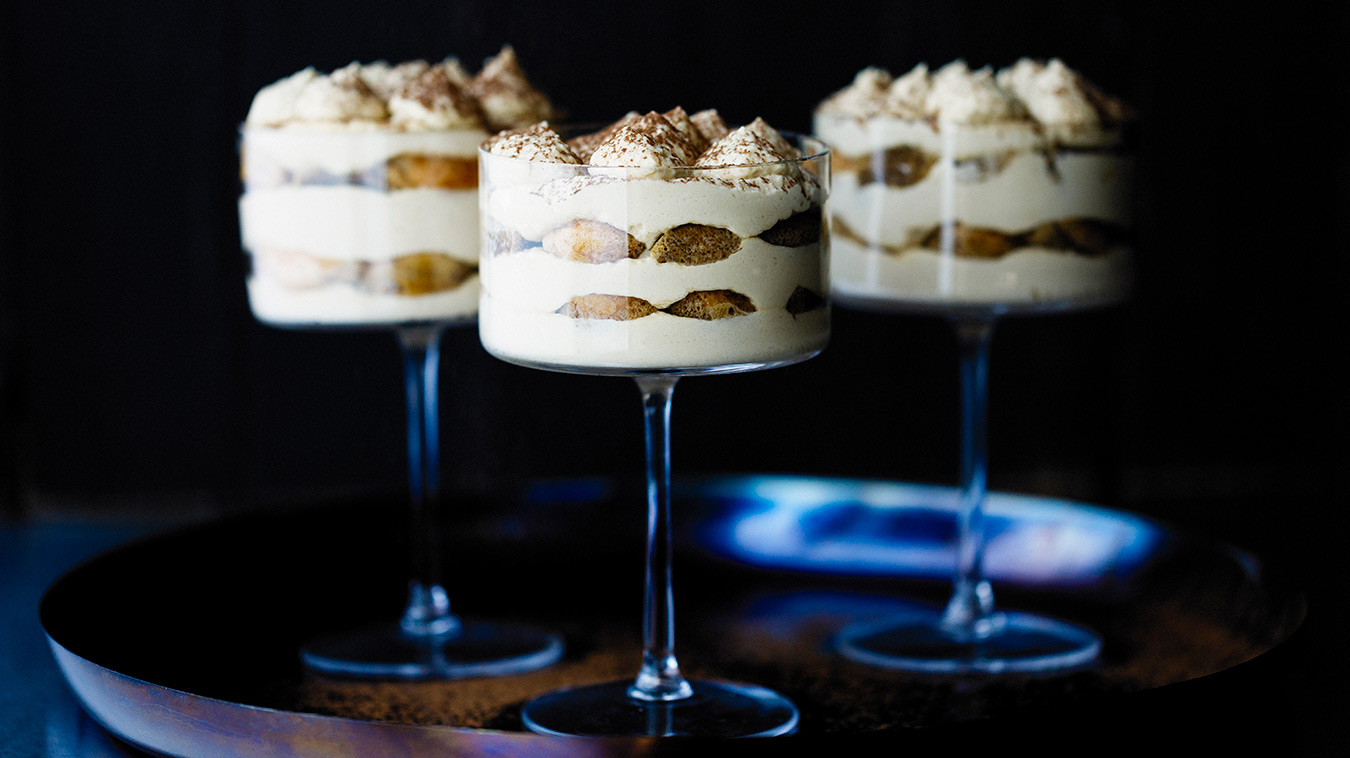 Amoretti Recipe: Individual Tiramisu