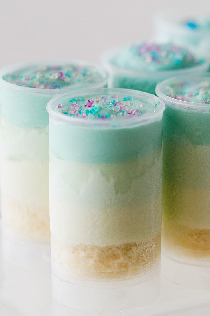 Amoretti Blue Raspberry Mousse Push Pops Recipe