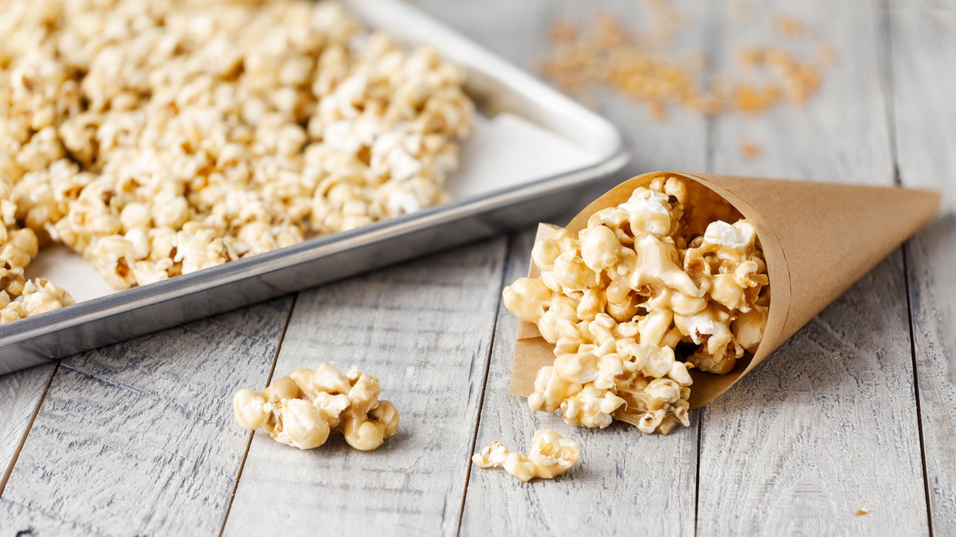 Amoretti Recipe: Marshmallow Caramel Corn