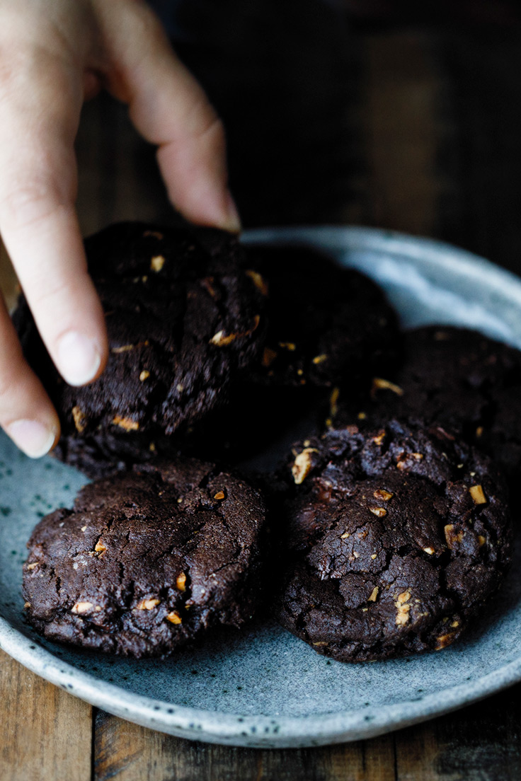 Amoretti Dark Chocolate Almond Cookies Recipe