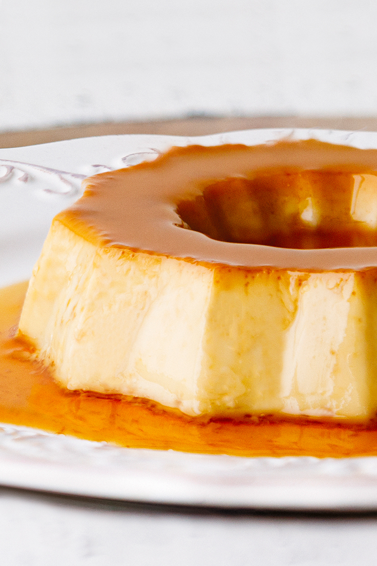 Amoretti Dulce de Leche Flan Recipe