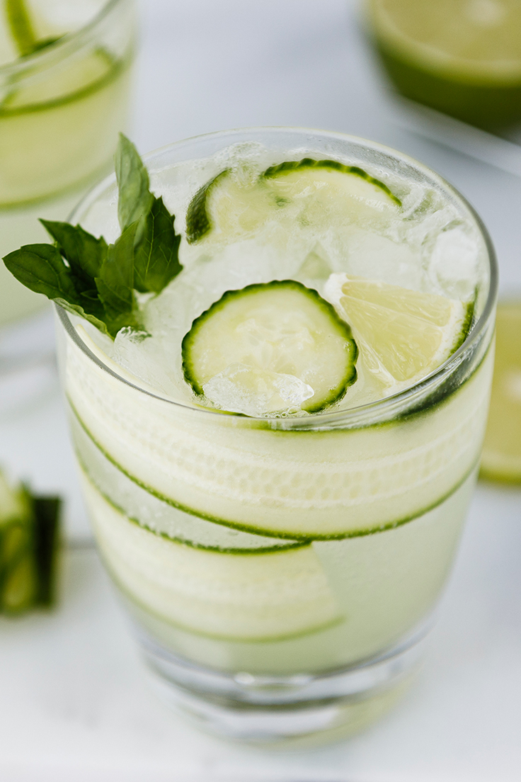 Amoretti Cucumber Melon Vodka Collins Recipe