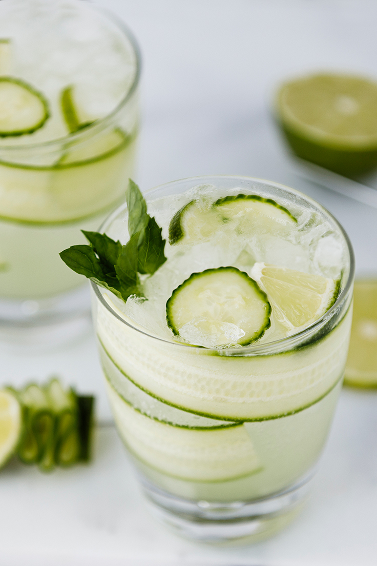 Amoretti Cucumber Melon Vodka Collins Recipe