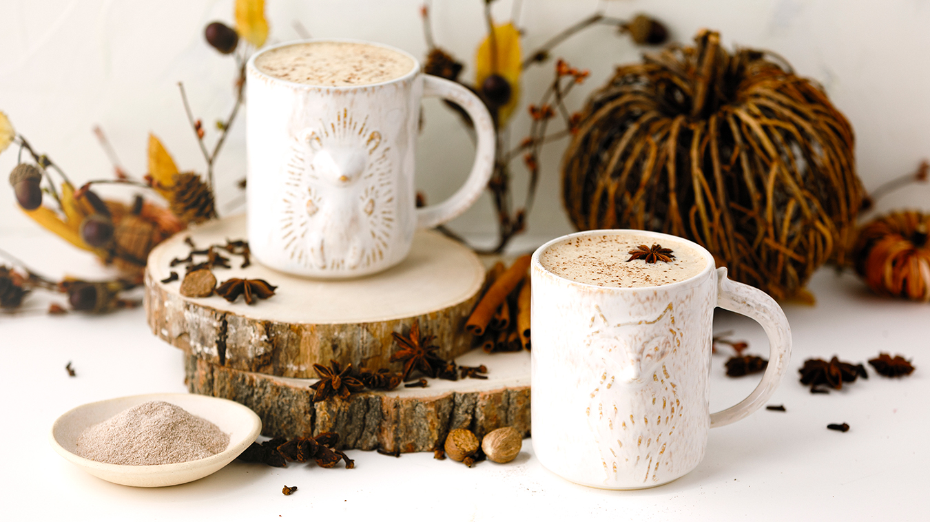 Amoretti Recipe: Pumpkin Spice Chai Tea Latte