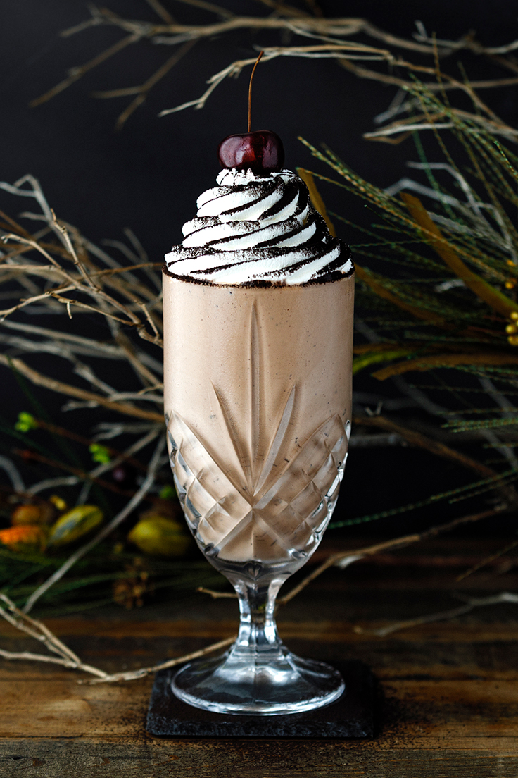 Boozy Black Forest Milkshake l Belly Full