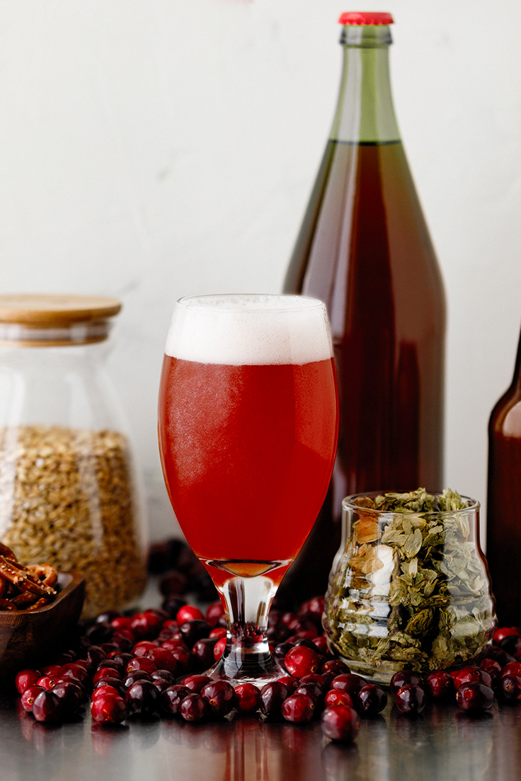 Murkwood Brewing with Amoretti: Cottonwood Blonde with Cranberry Artisan Recipe