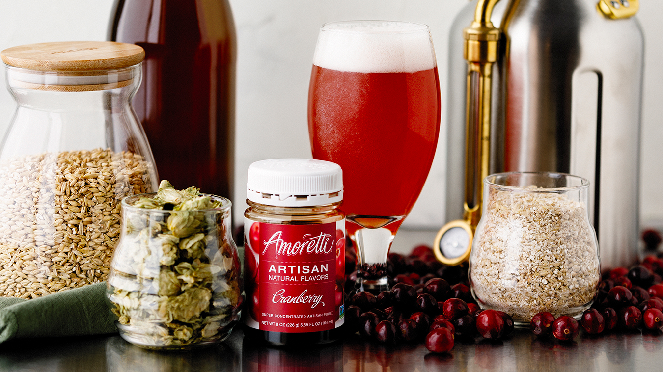 Murkwood Brewing with Amoretti Recipe: Cottonwood Blonde with Cranberry Artisan Natural Flavor