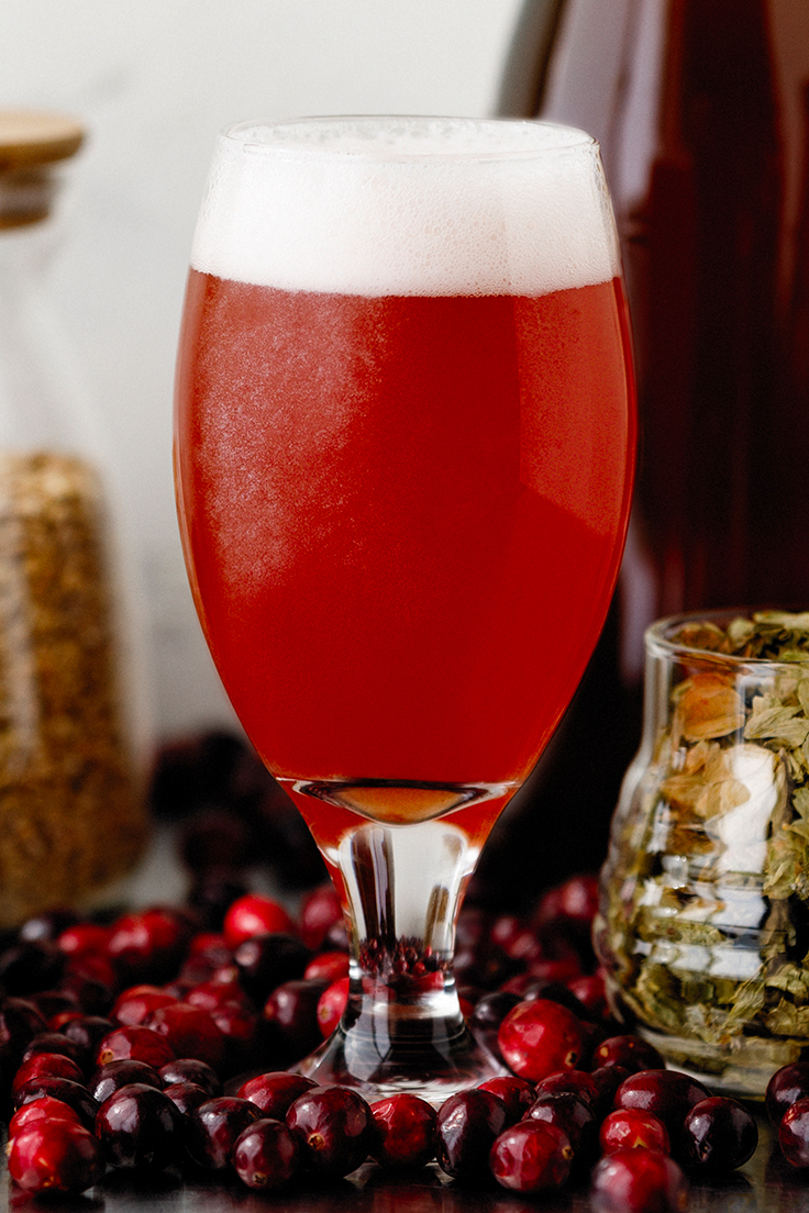 Murkwood Brewing with Amoretti: Cottonwood Blonde with Cranberry Artisan Recipe