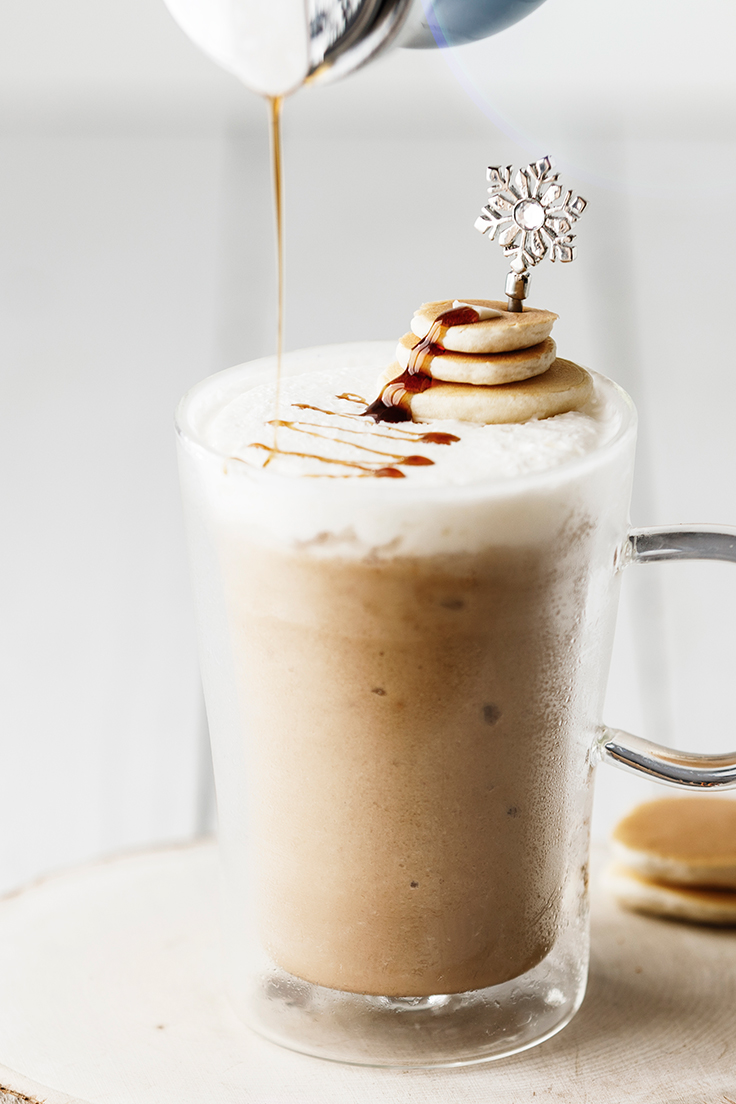 Amoretti Frosted Maple Blended Coffee Recipe