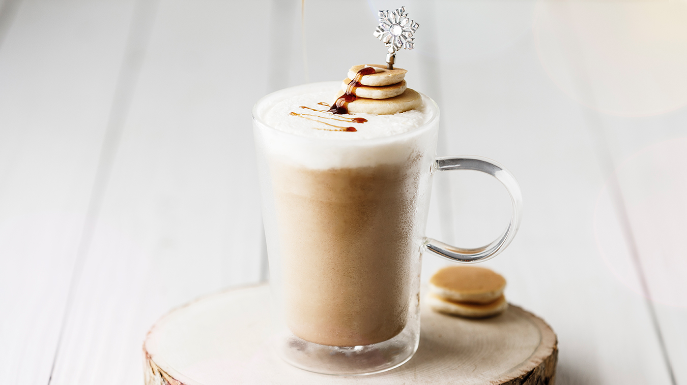 Amoretti Recipe: Frosted Maple Blended Coffee