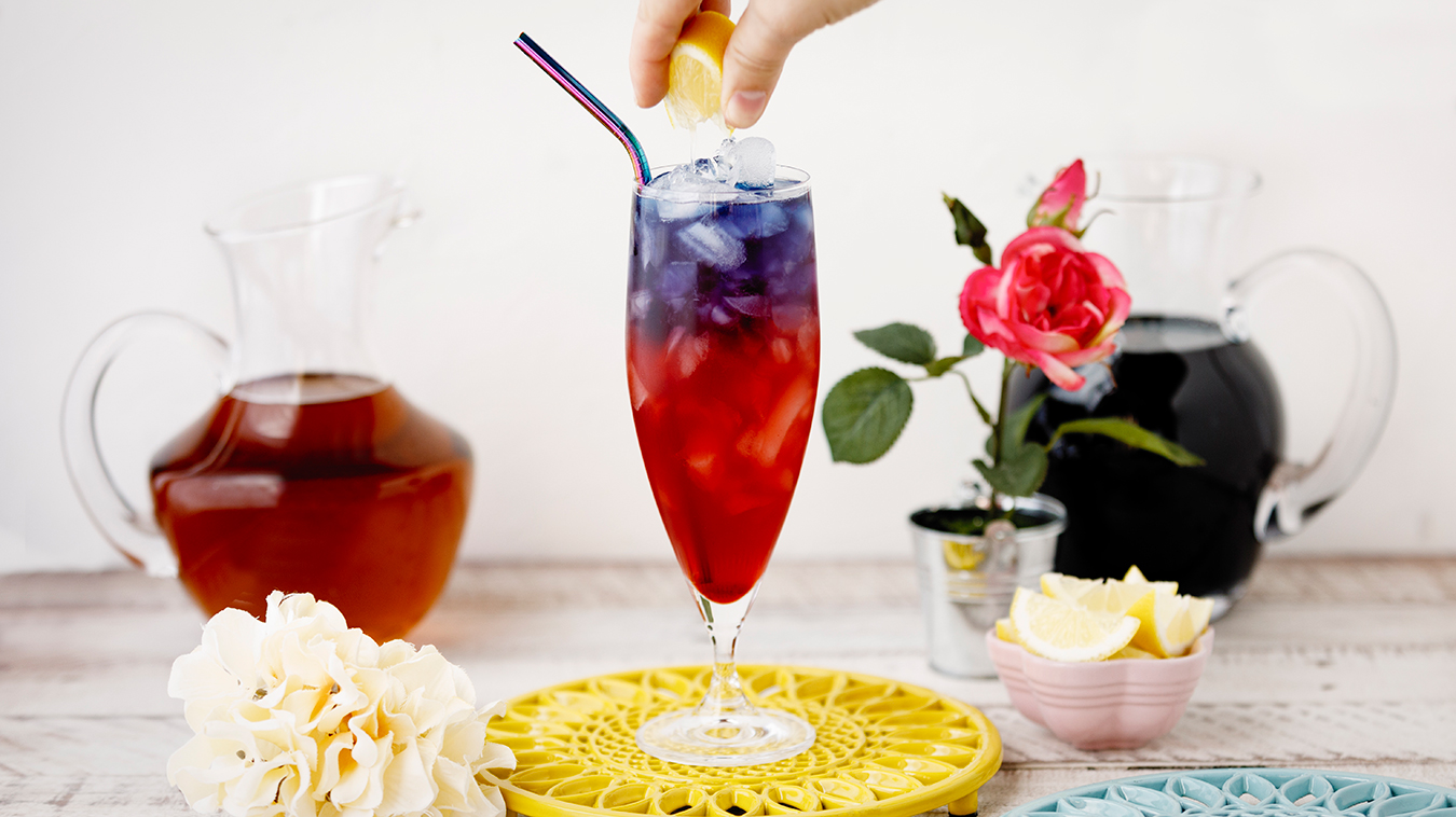 Amoretti Recipe: Butterfly Iced Tea