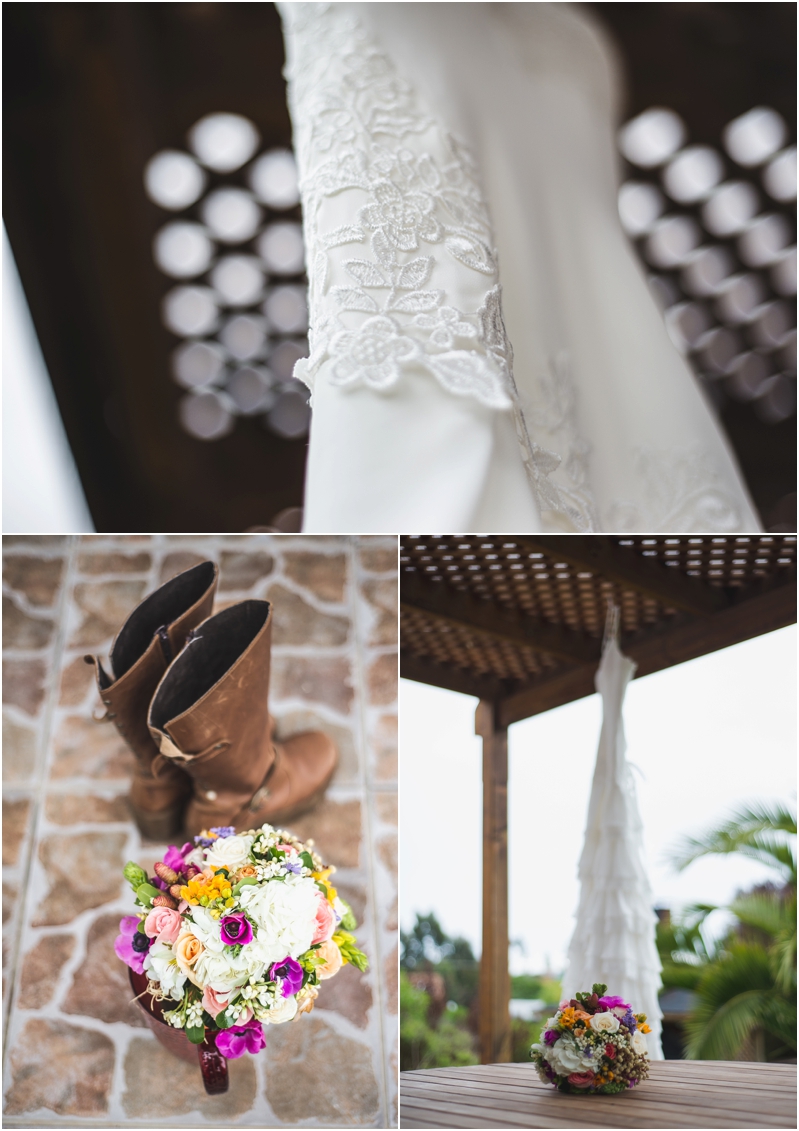 Vestido y Zapatos de Novia, Matrimonio en Maitencillo