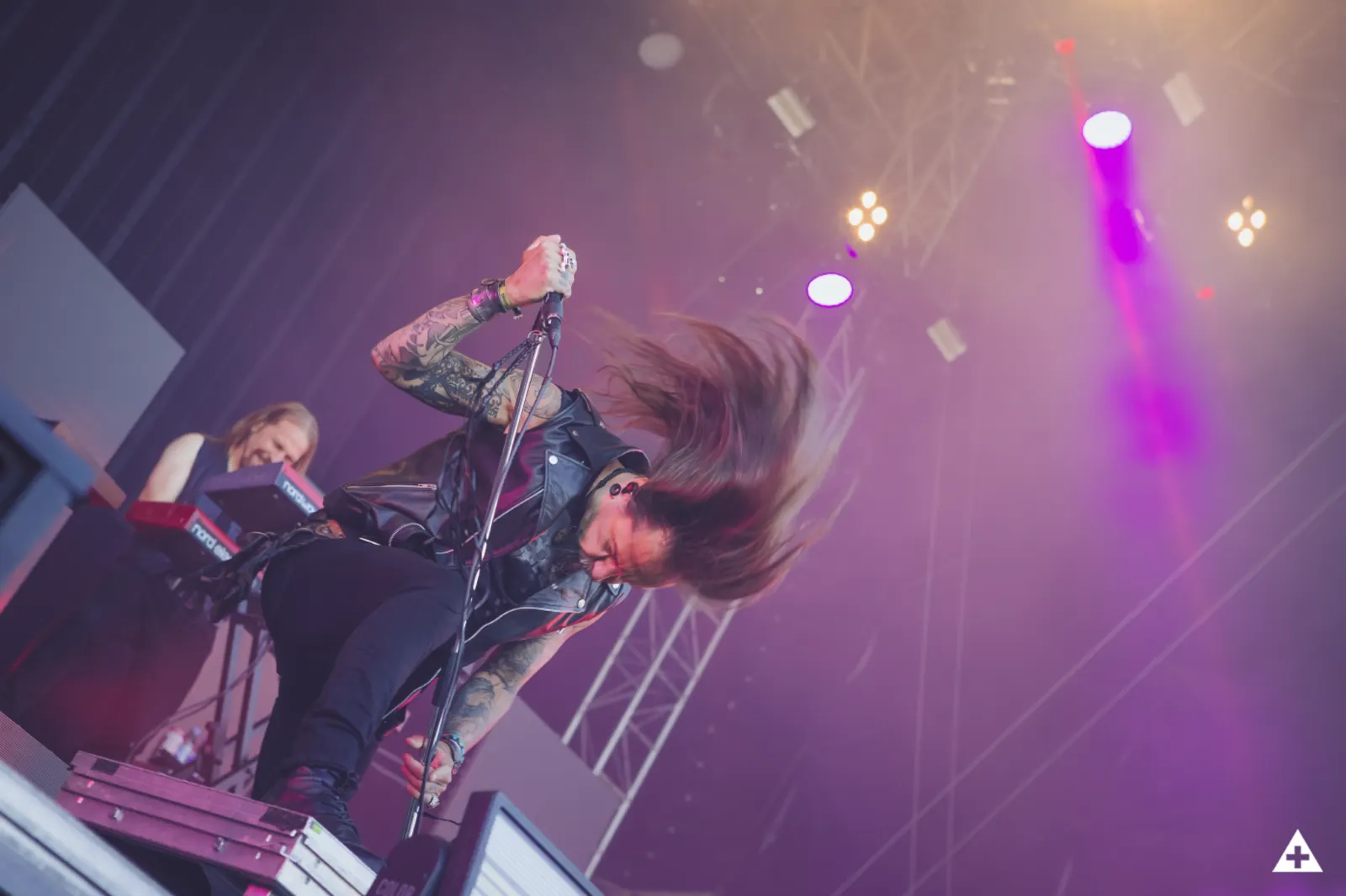 A gallery of photos of Amorphis performing in Helsinki, Finland on June 29, 2024