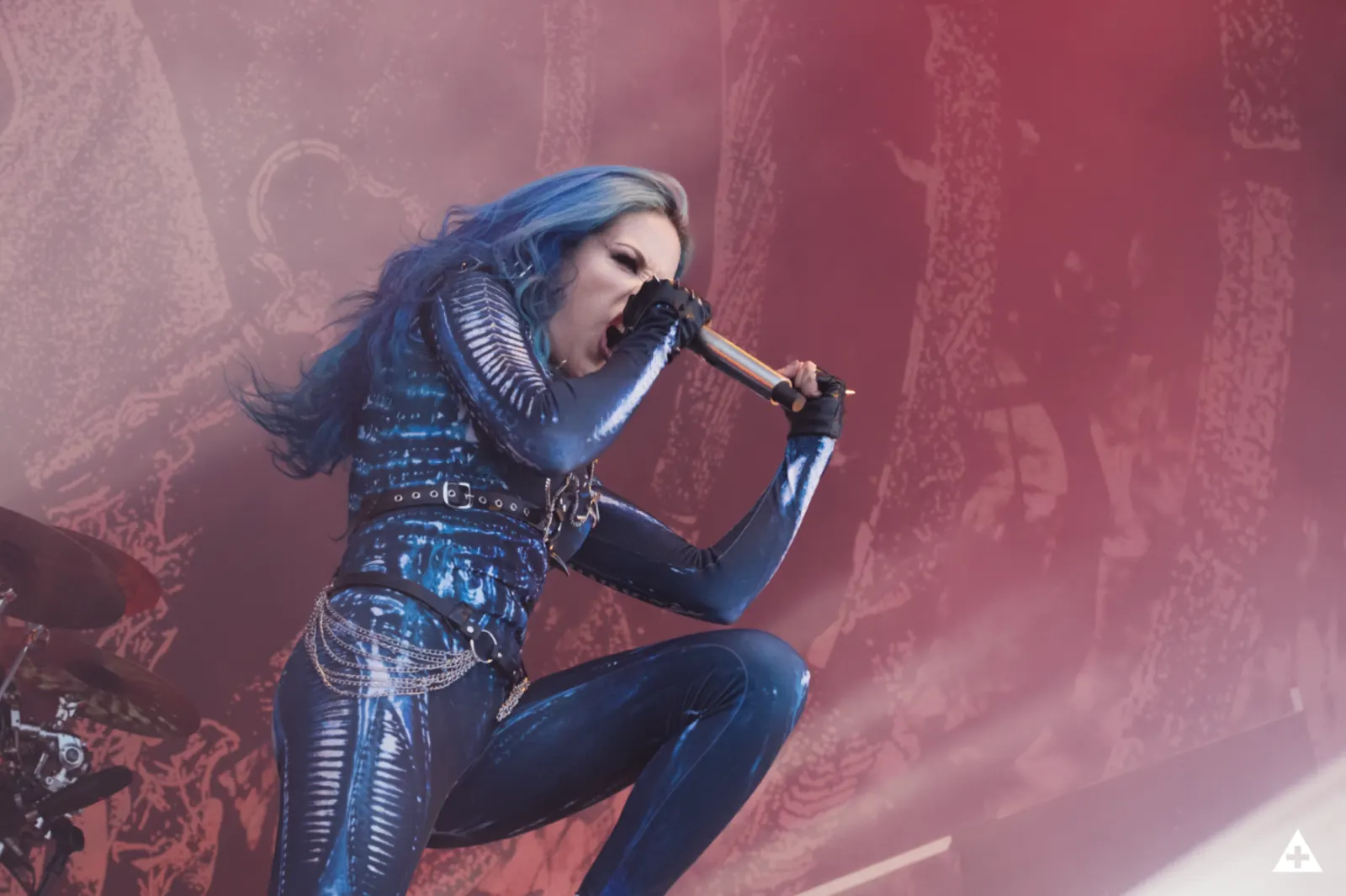 A gallery of photos of Arch Enemy performing in Helsinki, Finland on June 30, 2023