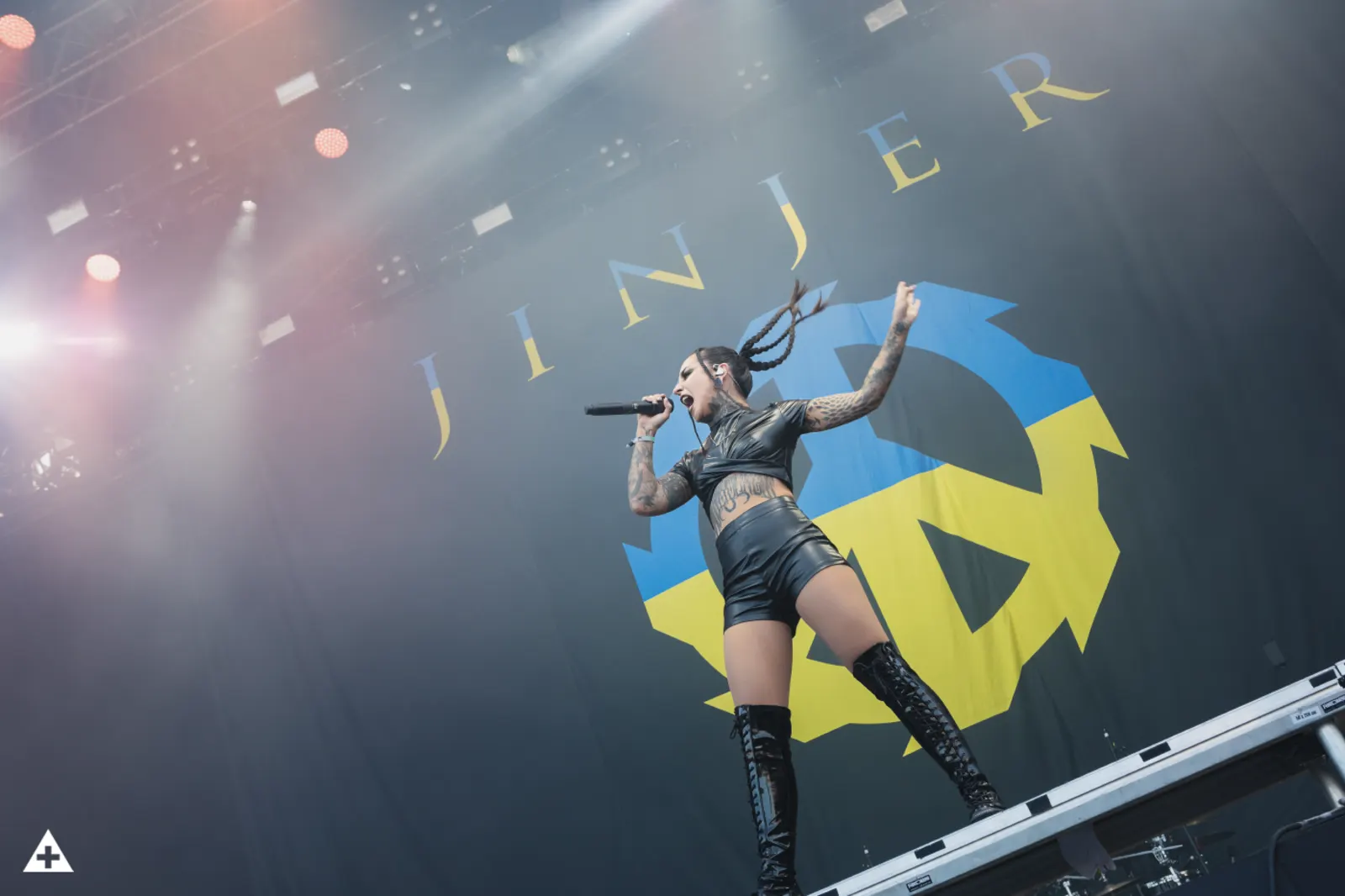 A gallery of photos of Jinjer performing in Helsinki, Finland on June 30, 2023