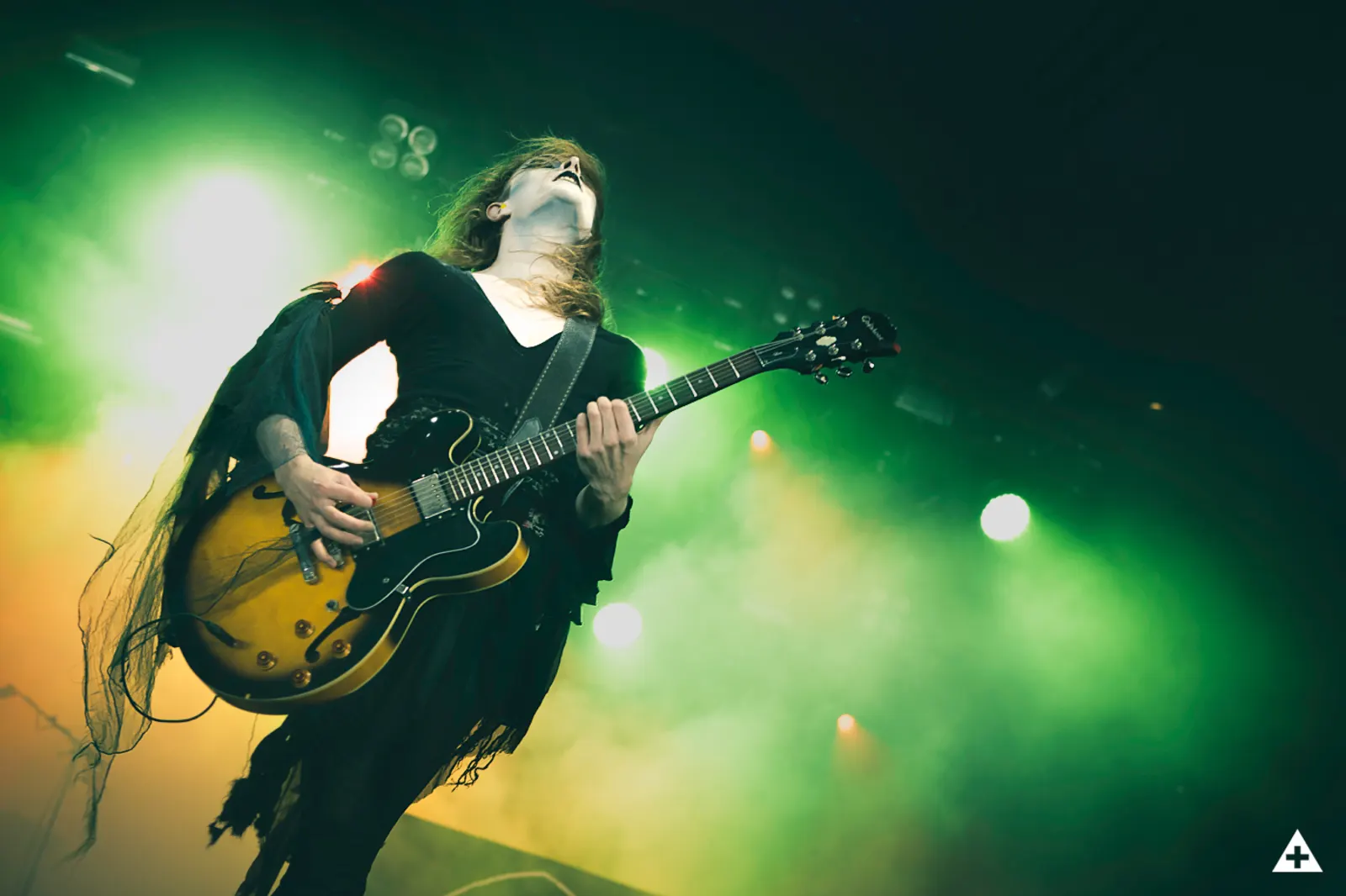 A gallery of photos of Tribulation performing in Helsinki, Finland on June 29, 2018