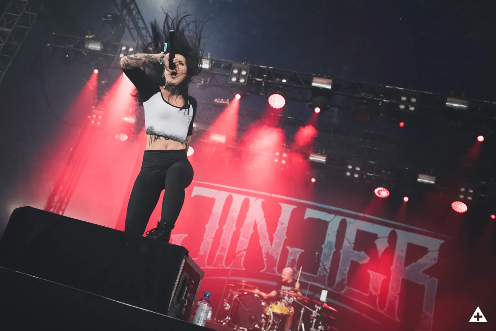 A gallery of photos of Jinjer performing in Helsinki, Finland on June 30, 2019
