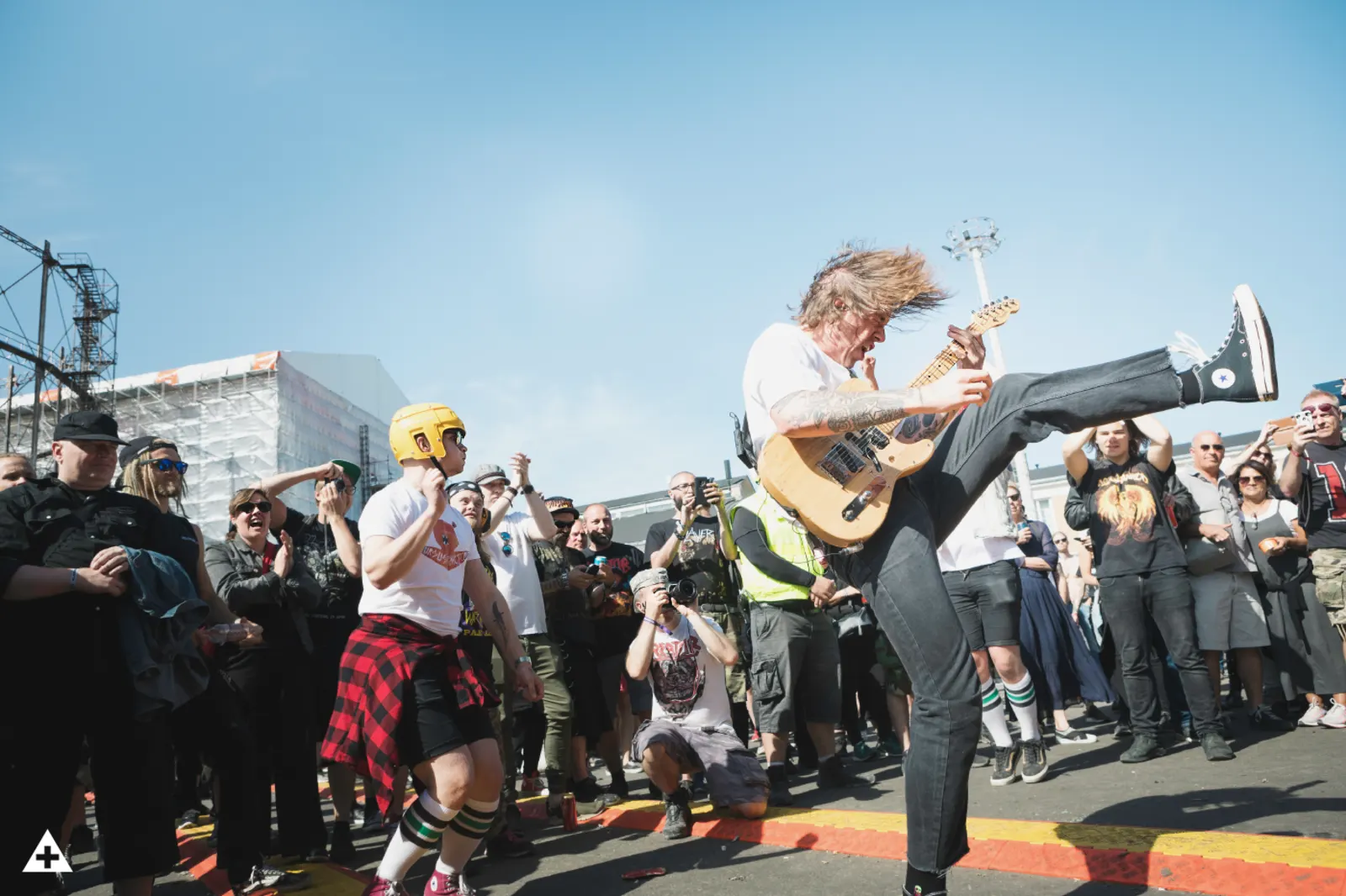 A gallery of photos of Frank Carter and the Rattlesnakes performing in Helsinki, Finland on June 30, 2019