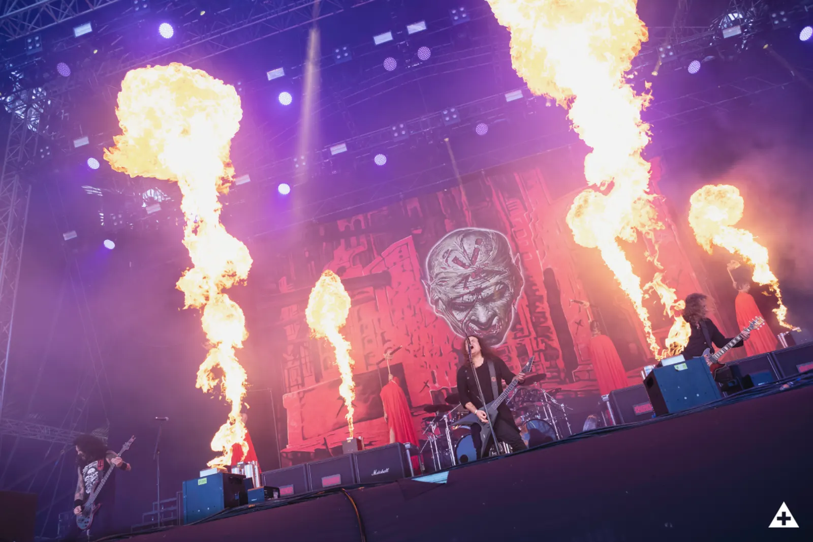 A gallery of photos of Kreator performing in Helsinki, Finland on July 3, 2022
