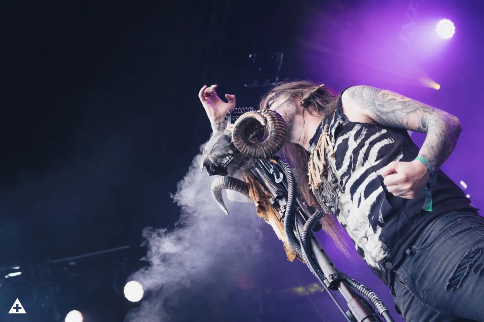 A gallery of photos of Finntroll performing in Helsinki, Finland on July 1, 2023