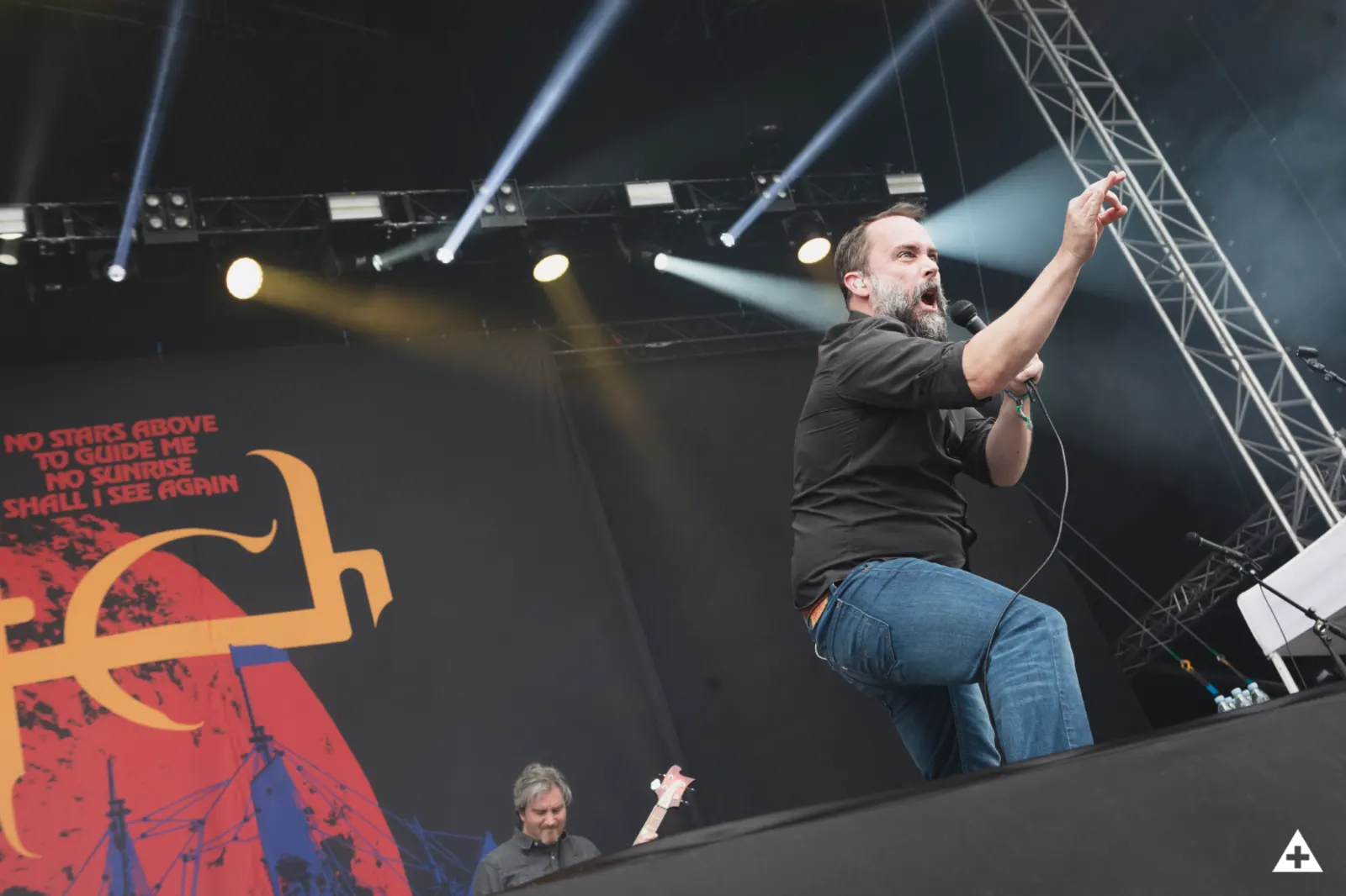 A gallery of photos of Clutch performing in Helsinki, Finland on July 1, 2023