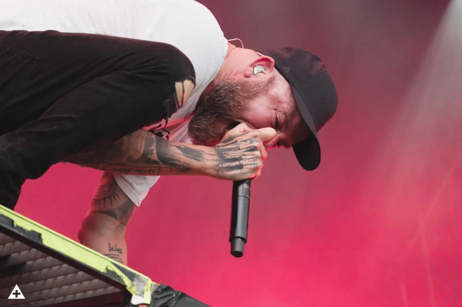 A gallery of photos of In Flames performing in Helsinki, Finland on July 1, 2023