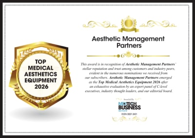 AMP Named Top Medical Aesthetics Equipment 2026 by MedTech Business Review Magazine