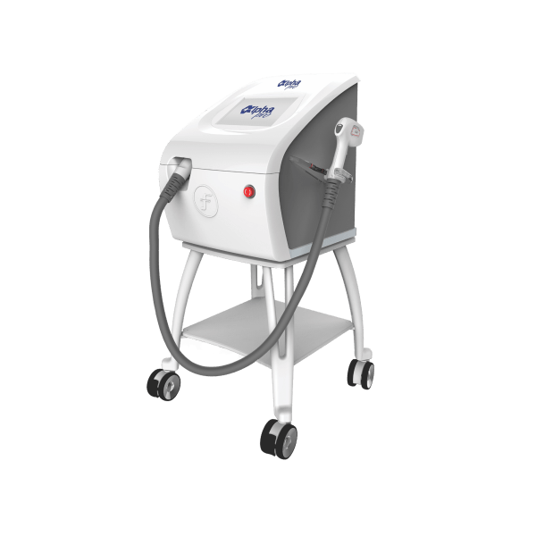 ALPHA PRO multi-platform system combining IPL and diode laser technology for comprehensive skin treatments