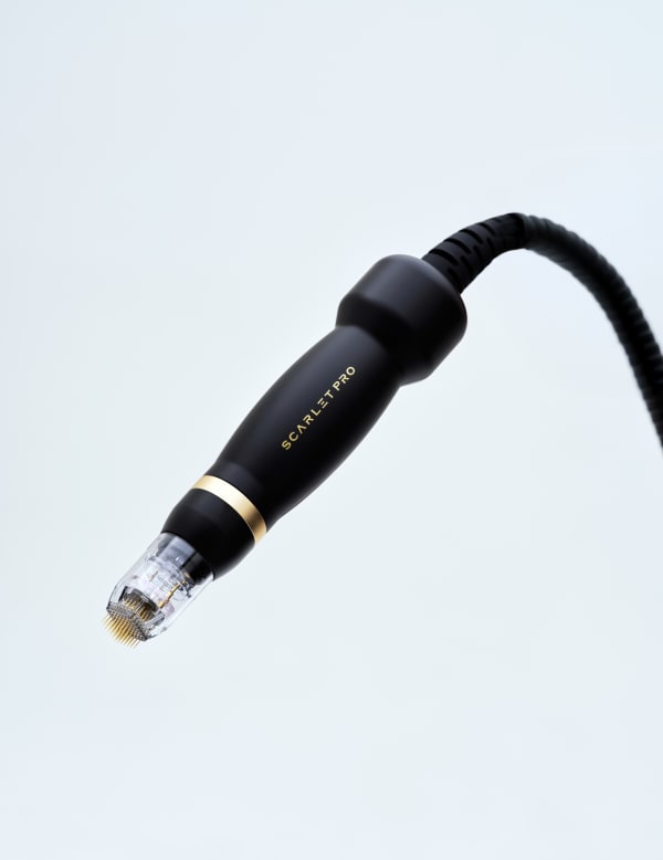 Scarlet Pro RF microneedling with EXO|E for hypertrophic scar treatment