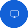 Webinar icon representing live online education sessions