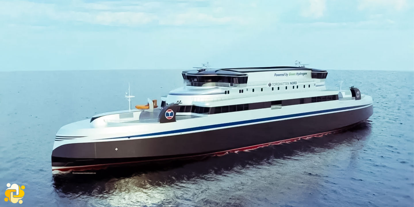 ساخت بزرگترین فری هیدروژنی جهان با همکاری شرکت Bergen Engines