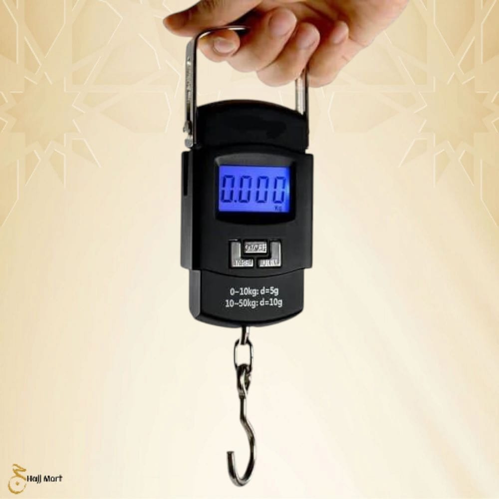 50kg Portable Digital Hanging Weight Scale with Hook