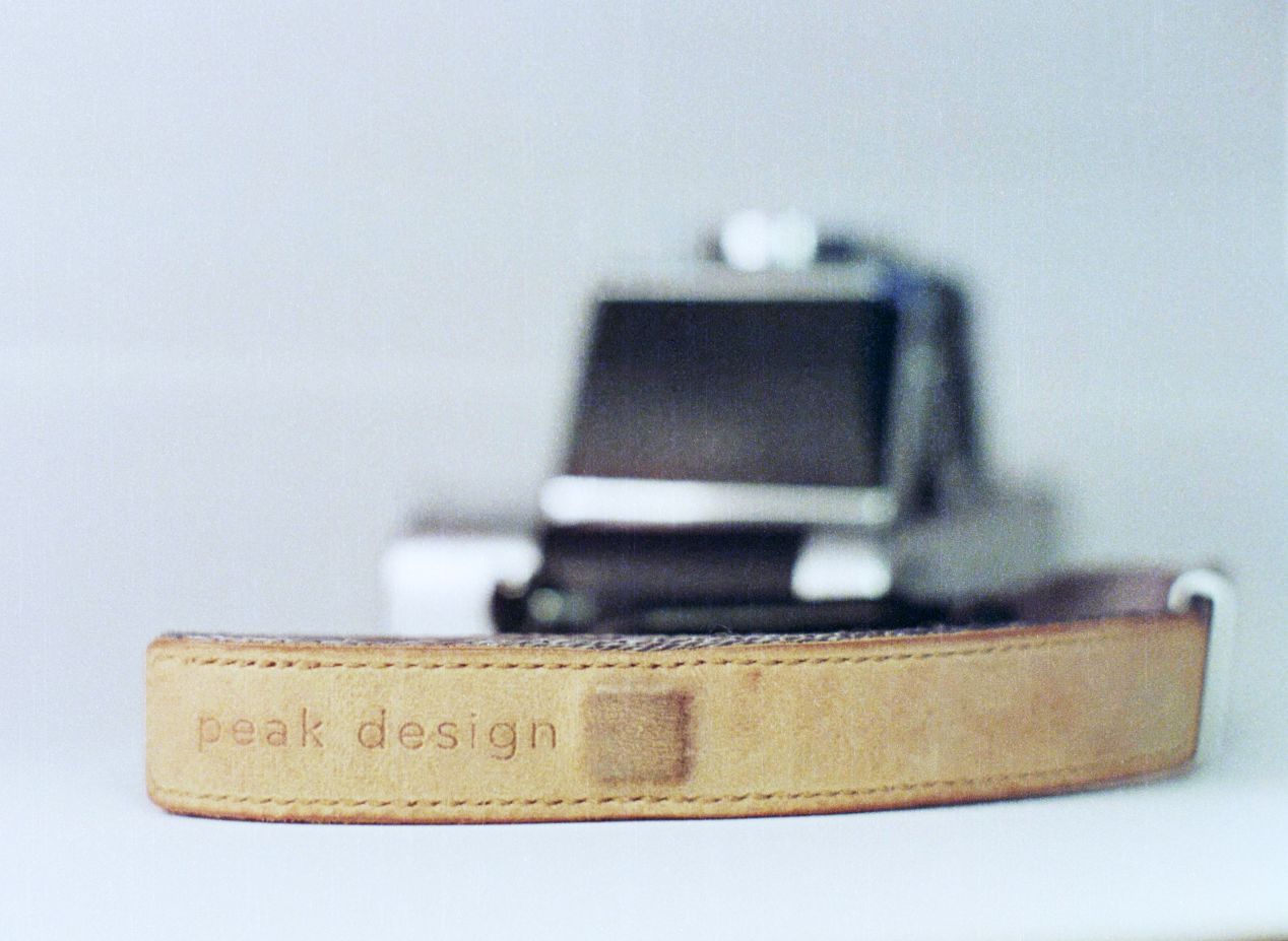 Leather Wrist Strap - Made With Peak Design Anchor Links